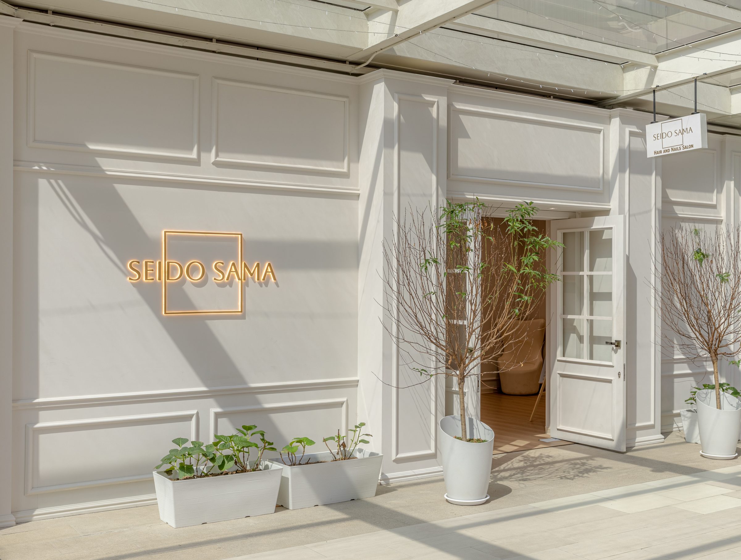 Interior photography of Seiso Sama, a hair saloon in Medini, Iskandar Puteri